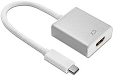 Переходник Type-C aka USB-C на HDMI мама Palmexx USB C-HDMI PX/CBL-USBC-HDMI, цвет серебристый.