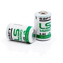 Аккумуляторная батарейка SAFT 14250 1/2AA Bulk Li-SOCI2 3.6V. Аккумуляторная батарейка SAFT 14250 1/2AA Bulk Li-SOCI2 3.6V.