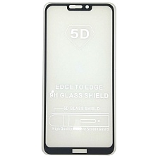 Защитное стекло "5D" Full Glue для HUAWEI Honor 8C (BKK-L21), цвет канта черный. Защитное стекло "5D" Full Glue для HUAWEI Honor 8C (BKK-L21), цвет канта черный.