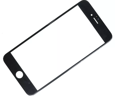 Стекло iPhone 6 Plus (черный).