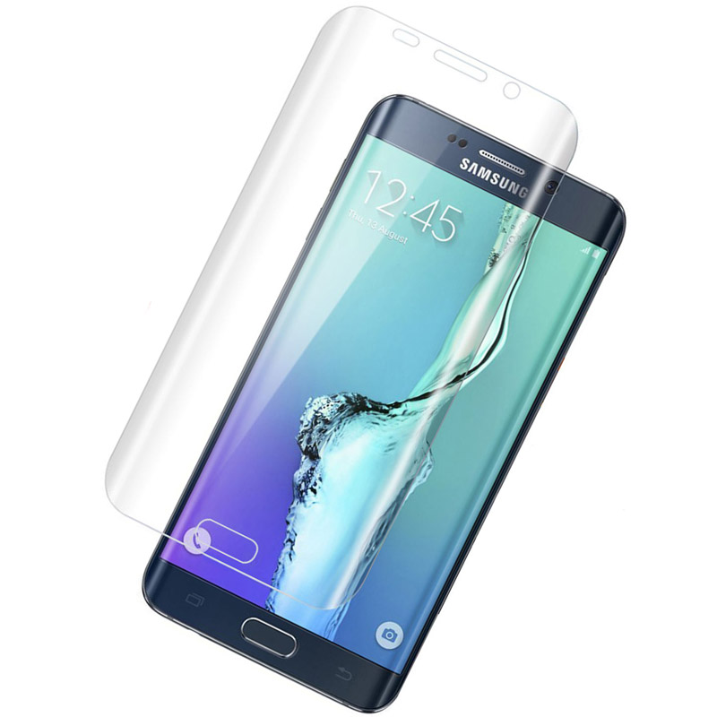 Защитное стекло "Pro Glass" в картонной упаковке для Samsung Galaxy S6 Edge +/ 0,2 мм (цвет=глянцевы.