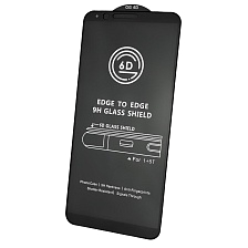 Защитное стекло 6D G-Rhino для OnePlus 5T 2017, цвет окантовки черный