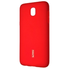 Чехол накладка Cherry для SAMSUNG Galaxy J5 2017, силикон, цвет красный.