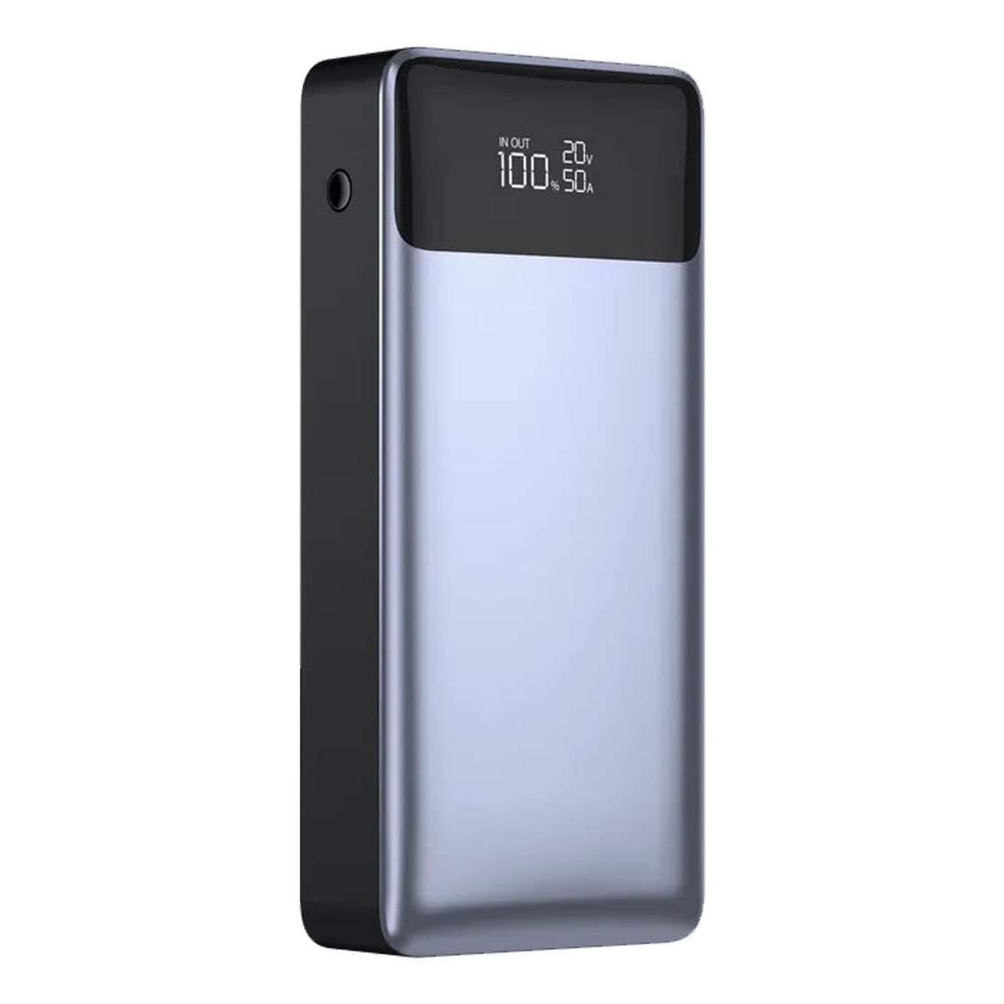 Внешний портативный аккумулятор, Power Bank QAYAN QPB-149 со встроенными кабелями USB Type C, Lightning 8 pin, 20000 mAh, 22.5W, LED дисплей, цвет черный Внешний портативный аккумулятор, Power Bank QAYAN QPB-149 со встроенными кабелями USB Type C, Lightning 8 pin, 20000 mAh, 22.5W, LED дисплей, цвет черный