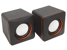 Акусчтическая система DEFENDER 2.0, SPK-33, цвет черно оранжевый