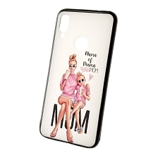 Чехол накладка для XIAOMI Redmi Note 7, Note 7 Pro, силикон, рисунок Mama of Drama girlMOM. Чехол накладка для XIAOMI Redmi Note 7, Note 7 Pro, силикон, рисунок Mama of Drama girlMOM.