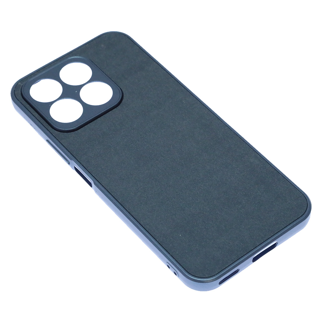 Чехол накладка для Honor X8b, Honor X8c, защита камеры, силикон, цвет темно синий