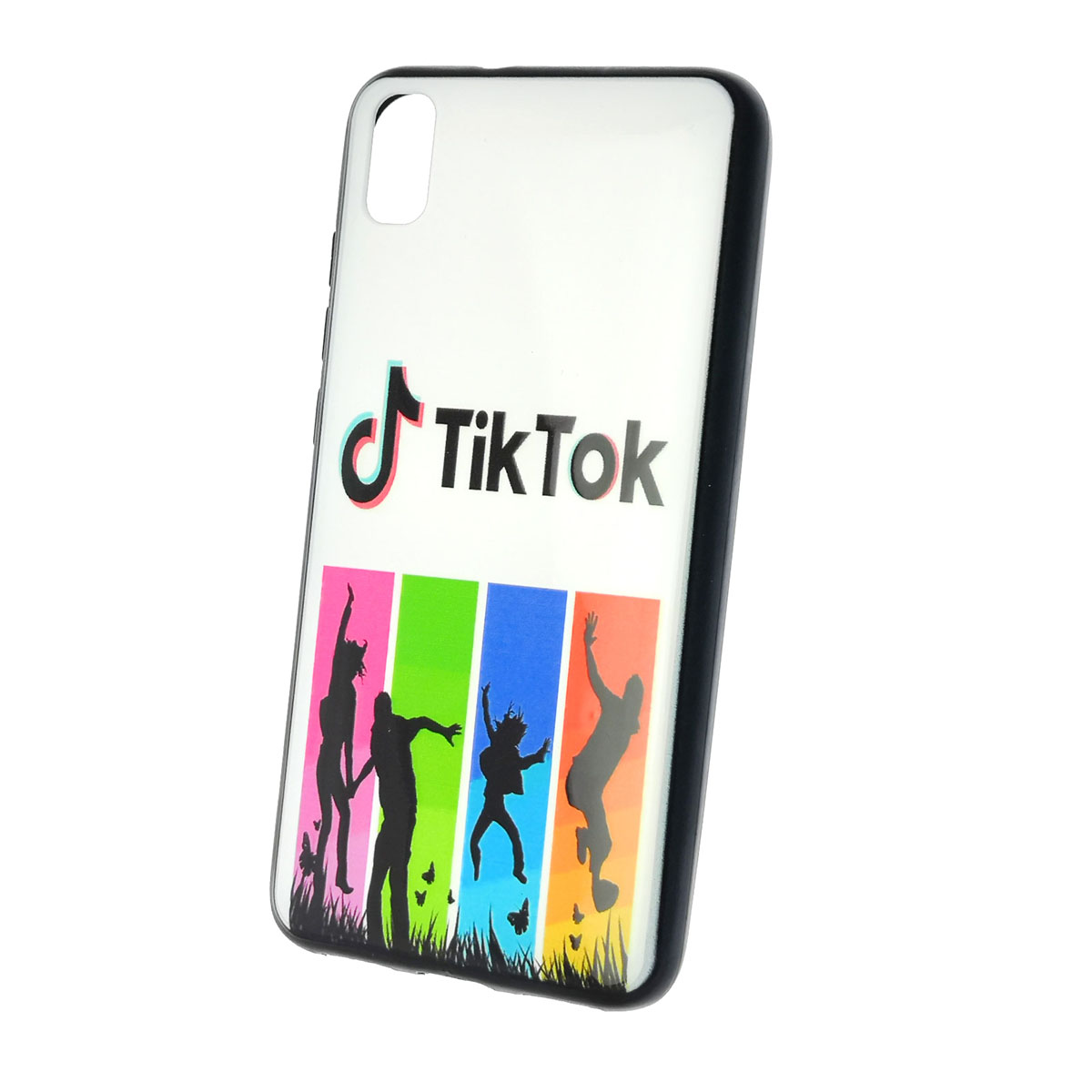 Чехол накладка для XIAOMI Redmi 7A, силикон, рисунок TikTok танцы.
