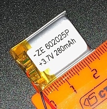 АКБ (Аккумулятор) универсальный ZE 603030p 6,0x30x30mm 3,7v 500mAh на 2х проводках Li-Pol (Литий-Полимерный). АКБ (Аккумулятор) универсальный ZE 603030p 6,0x30x30mm 3,7v 500mAh на 2х проводках Li-Pol (Литий-Полимерный).