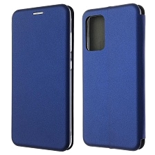 Чехол книжка STYLISH для SAMSUNG Galaxy A52 (SM-A525), экокожа, визитница, цвет синий