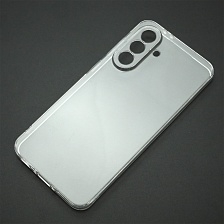 Чехол накладка для SAMSUNG Galaxy A56 5G, защита камеры, силикон, прозрачный