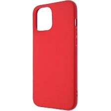 Чехол накладка для APPLE iPhone 12 Pro MAX (6.7"), силикон, цвет красный