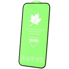 Защитное стекло 20D для APPLE iPhone 15 Pro, цвет окантовки черный