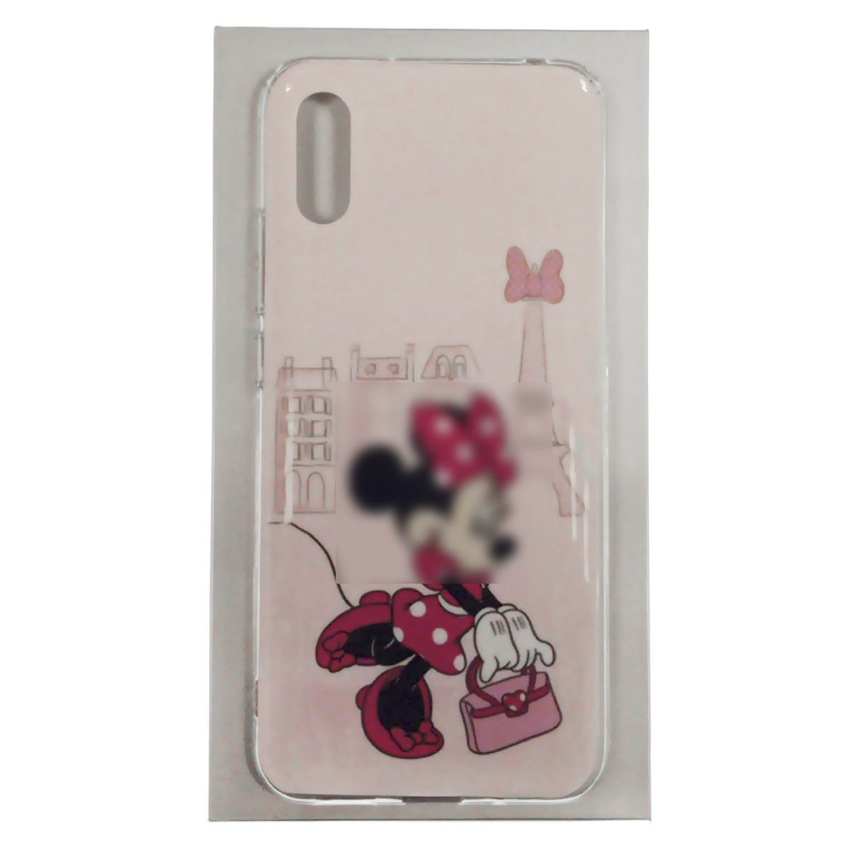 Чехол накладка для XIAOMI Redmi 9A, силикон, рисунок Мышка в Париже
