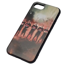 Чехол накладка для APPLE iPhone 7, iPhone 8, силикон, рисунок ФК СПАРТАК 1