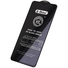 Защитное стекло 6D G-Rhino для Realme C55, Realme C67, цвет окантовки черный