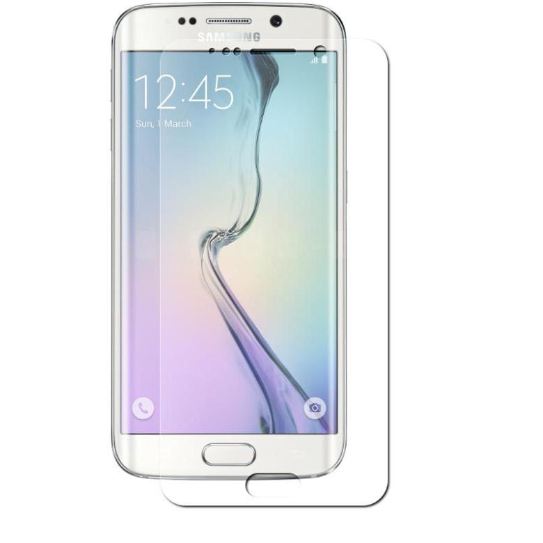 Защитное стекло 3D для SAMSUNG Galaxy S6 EDGE (SM-G925) ударопрочное прозрачное.