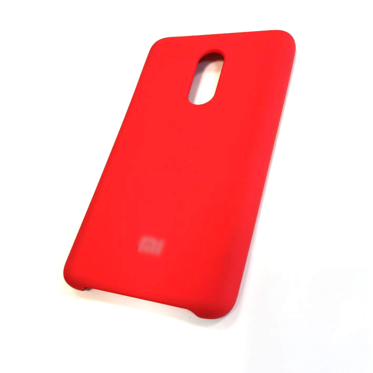 Чехол накладка для XIAOMI Redmi 5, силикон, цвет красный