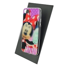 Чехол накладка для APPLE iPhone 7, iPhone 8, iPhone SE 2020, силикон, глянцевый, рисунок Minnie