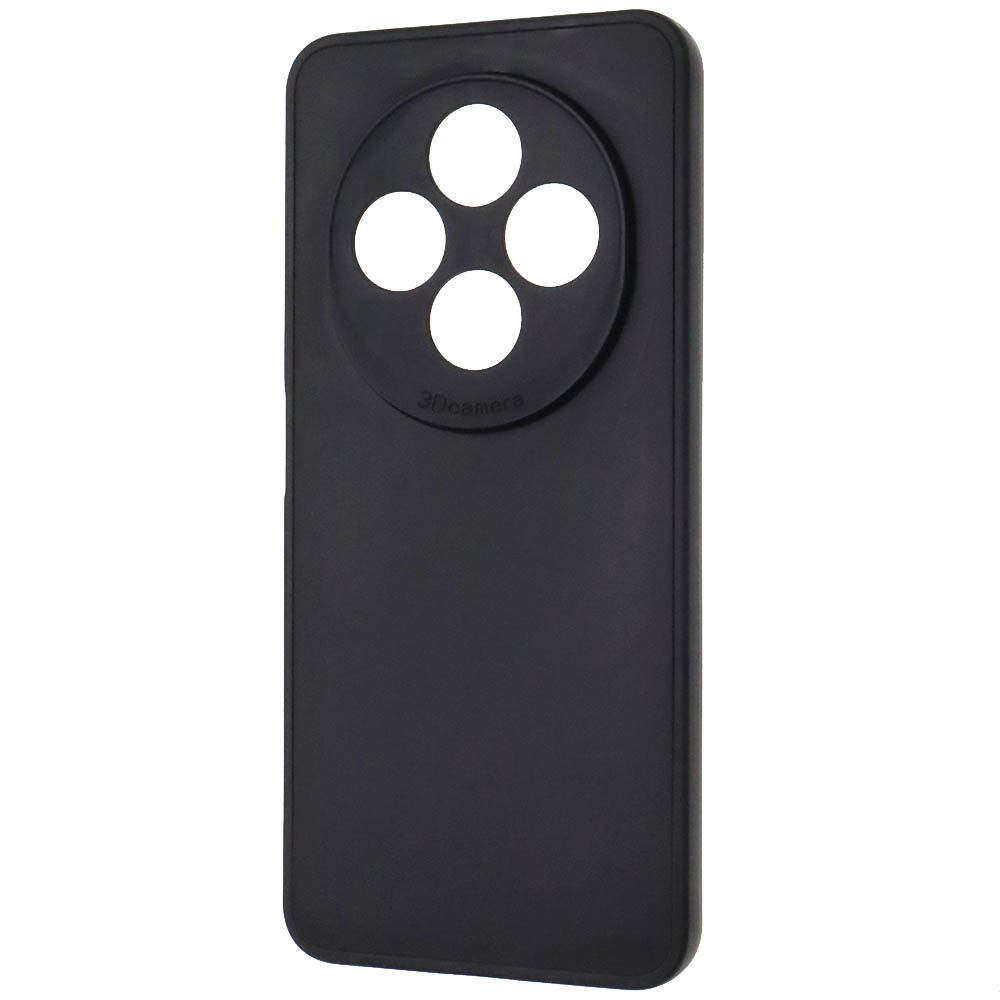 Чехол накладка для XIAOMI Redmi 14C, POCO C75, защита камеры, силикон, цвет черный