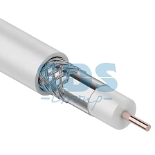 Кабель коаксиальный RG-6U PROCONNECT CCS (48%), 75 Ом, цвет белый