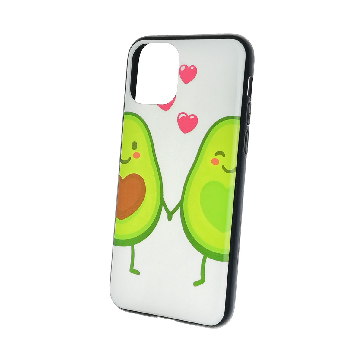 Чехол накладка для APPLE iPhone 11 Pro, силикон, рисунок Авокадо Любовь.