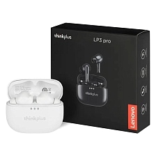 Гарнитура (наушники с микрофоном) беспроводная, LENOVO thinkplus LivePods LP3 pro, цвет белый