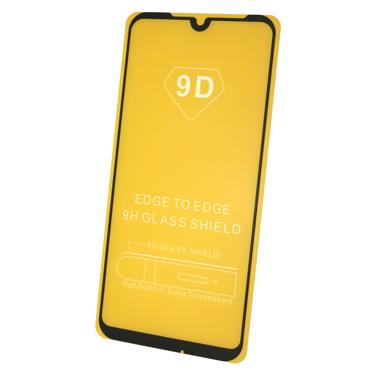 Защитное стекло 9D для XIAOMI Redmi Note 7, цвет окантовки черный