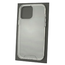 Чехол накладка SPACE для APPLE iPhone 13 Pro Max (6.7), силикон, цвет прозрачный