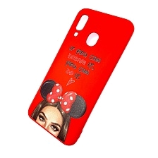 Чехол накладка для SAMSUNG Galaxy A40 (SM-A405), силикон, рисунок if you can DREAM IT, YOU CAM.