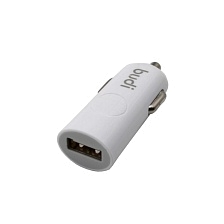 АЗУ (Автомобильное зарядное устройство) BUDI M8J062 Rev A00, 2.4A, 1 USB выход, цвет белый