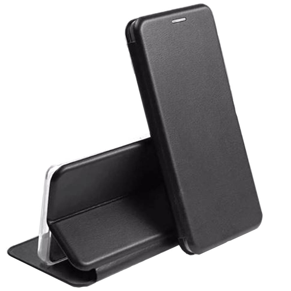 Чехол книжка STYLISH для XIAOMI POCO X6 Pro 5G, экокожа, визитница, цвет черный