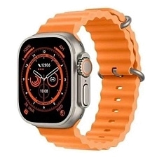 Смарт часы Smart Watch W&O X9 Ultra, 49 мм, 2 ремешка, цвет золотистый