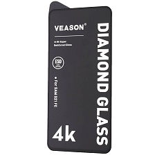 Защитное стекло VEASON Diamond Glass для SAMSUNG Galaxy S21 FE (SM-G990B), цвет окантовки черный Защитное стекло VEASON Diamond Glass для SAMSUNG Galaxy S21 FE (SM-G990B), цвет окантовки черный