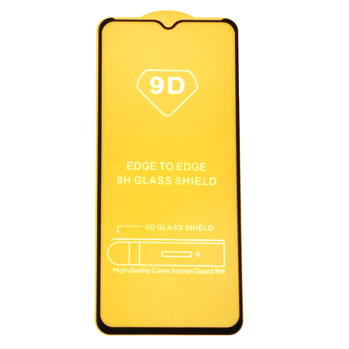 Защитное стекло 9D для TECNO Spark GO 2022, Spark 8C, POP 5 LTE, Spark 8P, цвет окантовки черный