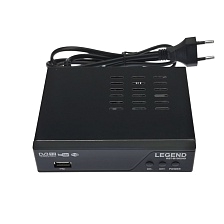 Цифровой эфирный приёмник LEGEND RST-B1302HD DVB-T/T2/C для кабельного и эфирного телевидения, цвет черный