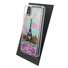 Чехол накладка TransFusion для HUAWEI Honor 9S (DUA-LX9), Y5P 2020, силикон, переливашка, рисунок Эйфелева башня