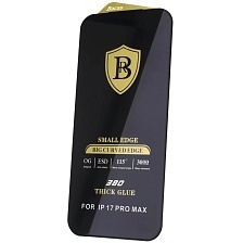 Защитное антистатическое стекло BACAS OG ESD для APPLE iPhone 17 Pro Max, цвет окантовки черный