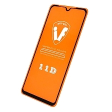 Защитное стекло Win Win 11D FULL GLUE для SAMSUNG Galaxy A10 2019 (SM-A105), цвет канта черный.