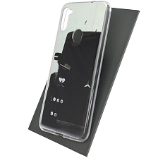 Чехол накладка Vinil для SAMSUNG Galaxy A11 (SM-A115), Galaxy M11 (M115), силикон, рисунок Мерседес