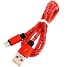Кабель Micro USB A88, длина 1 метр, цвет красный | Последняя цена