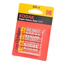Батарейка KODAK Extra R6 AA BL4 Heavy Duty 1.5V Батарейка KODAK Extra R6 AA BL4 Heavy Duty 1.5V
