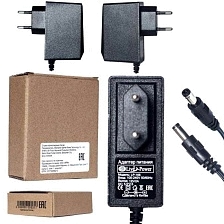 Блок питания Live Power LP166, 12V-2A, 5.5*2.5, длина 1 метр, цвет черный