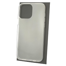Чехол накладка для APPLE iPhone 13 Pro MAX, силикон, цвет прозрачный