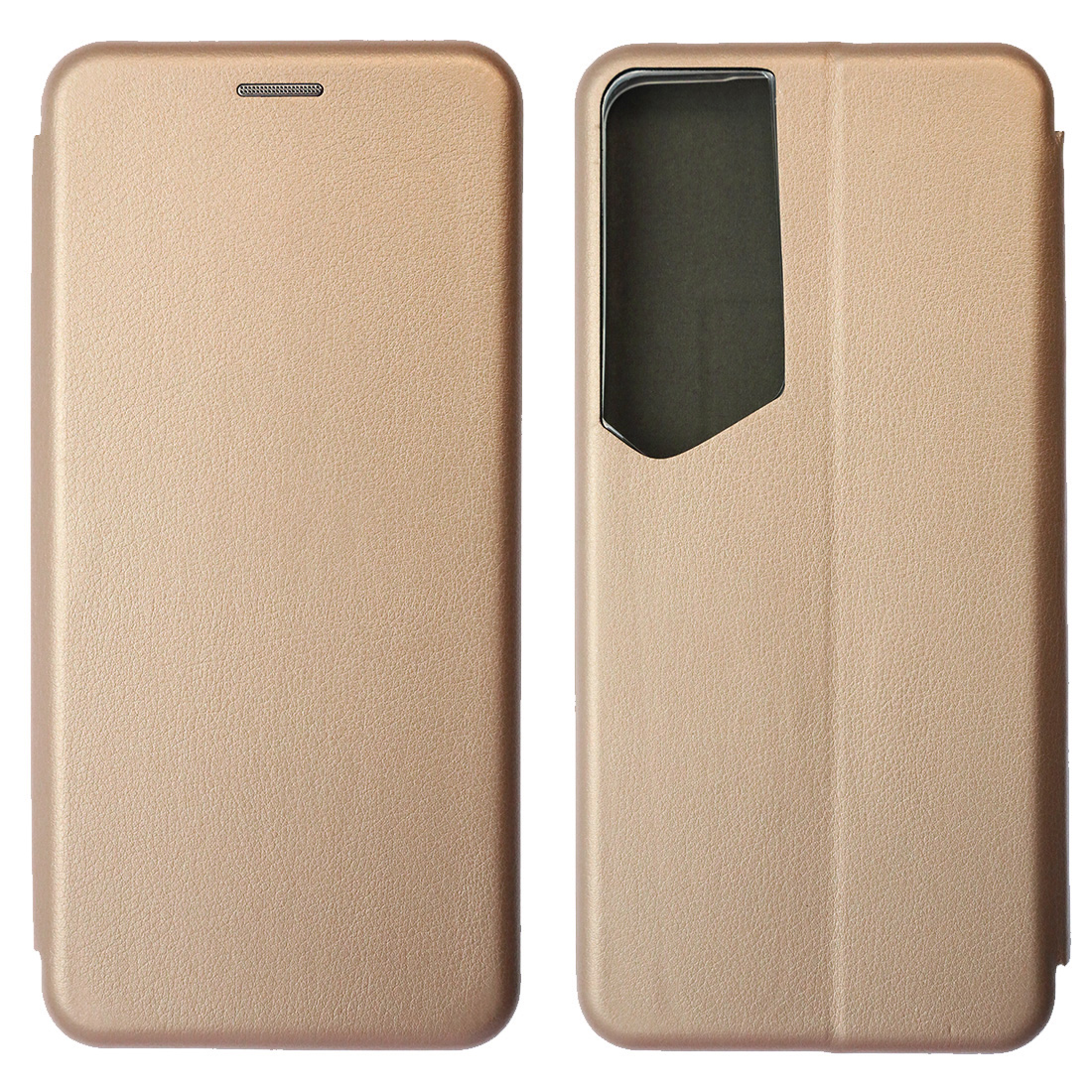 Чехол книжка STYLISH для TECNO Pova 4, Pova Neo 2, экокожа, визитница, цвет розовое золото