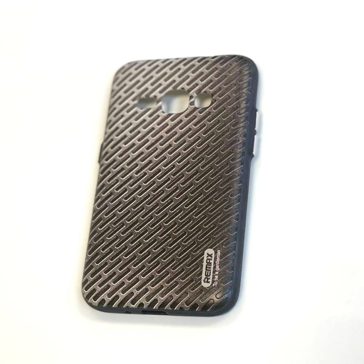 Чехол накладка REMAX для SAMSUNG Galaxy J1 2016 (SM-J120), силикон, рисунок Текстура