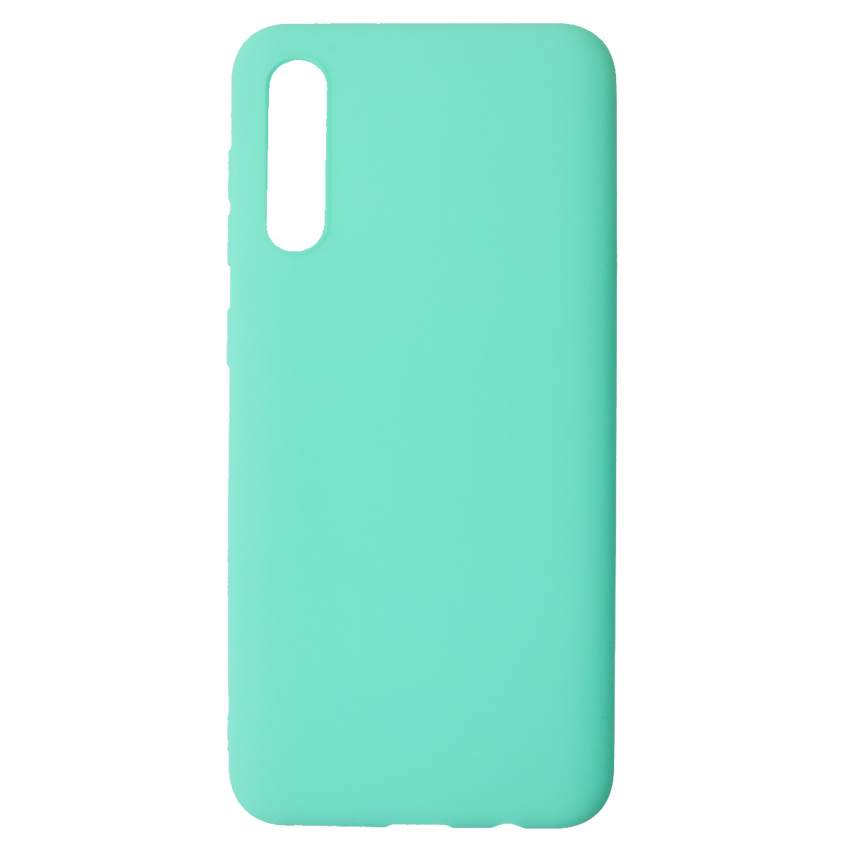 Чехол накладка Soft Touch для SAMSUNG Galaxy A50 (SM-A505), A30s (SM-A307), A50s (SM-A507), силикон, цвет бирюзовый
