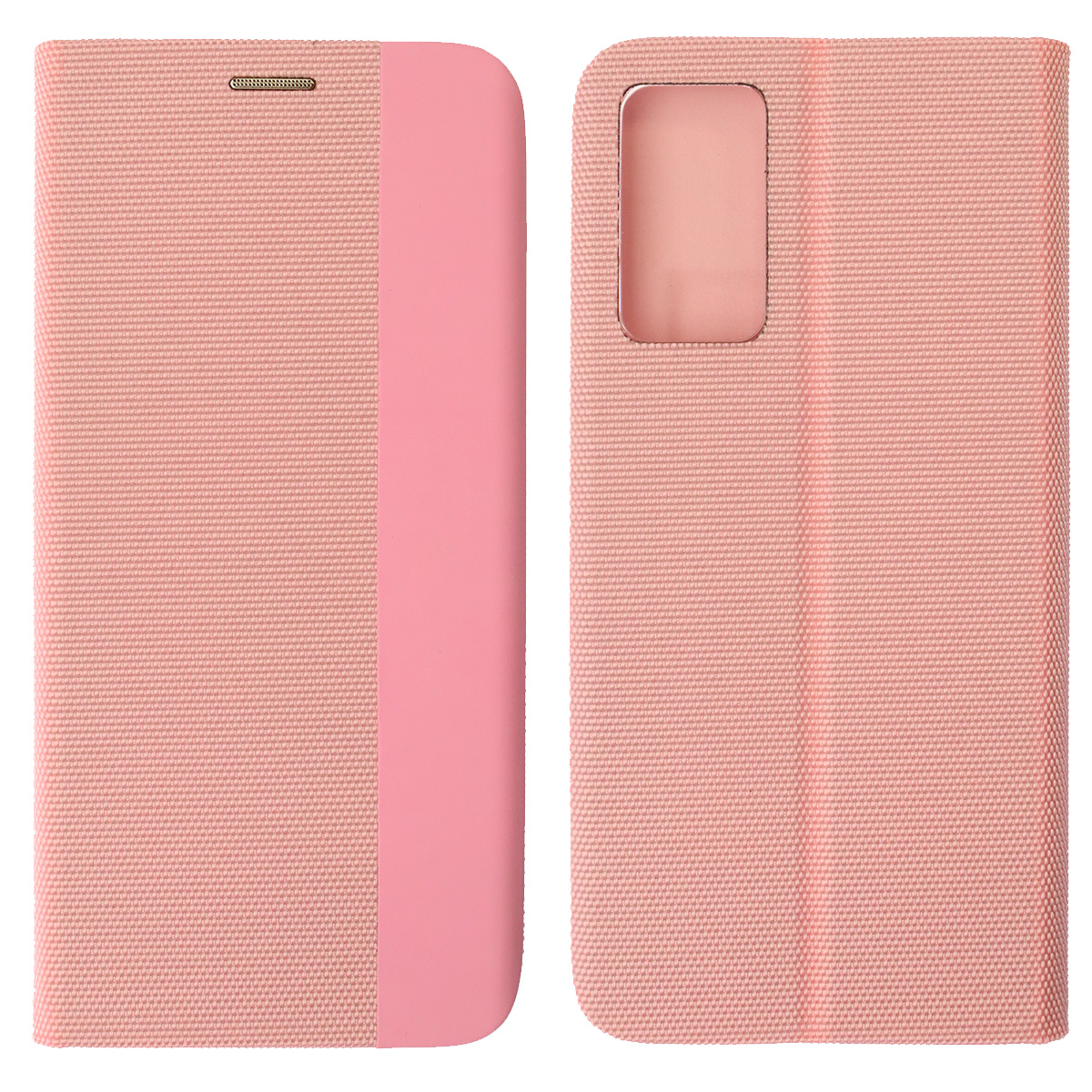Чехол книжка MESH для XIAOMI Redmi Note 11 Pro, Redmi Note 11 Pro 5G, текстиль, силикон, бархат, визитница, цвет розовый