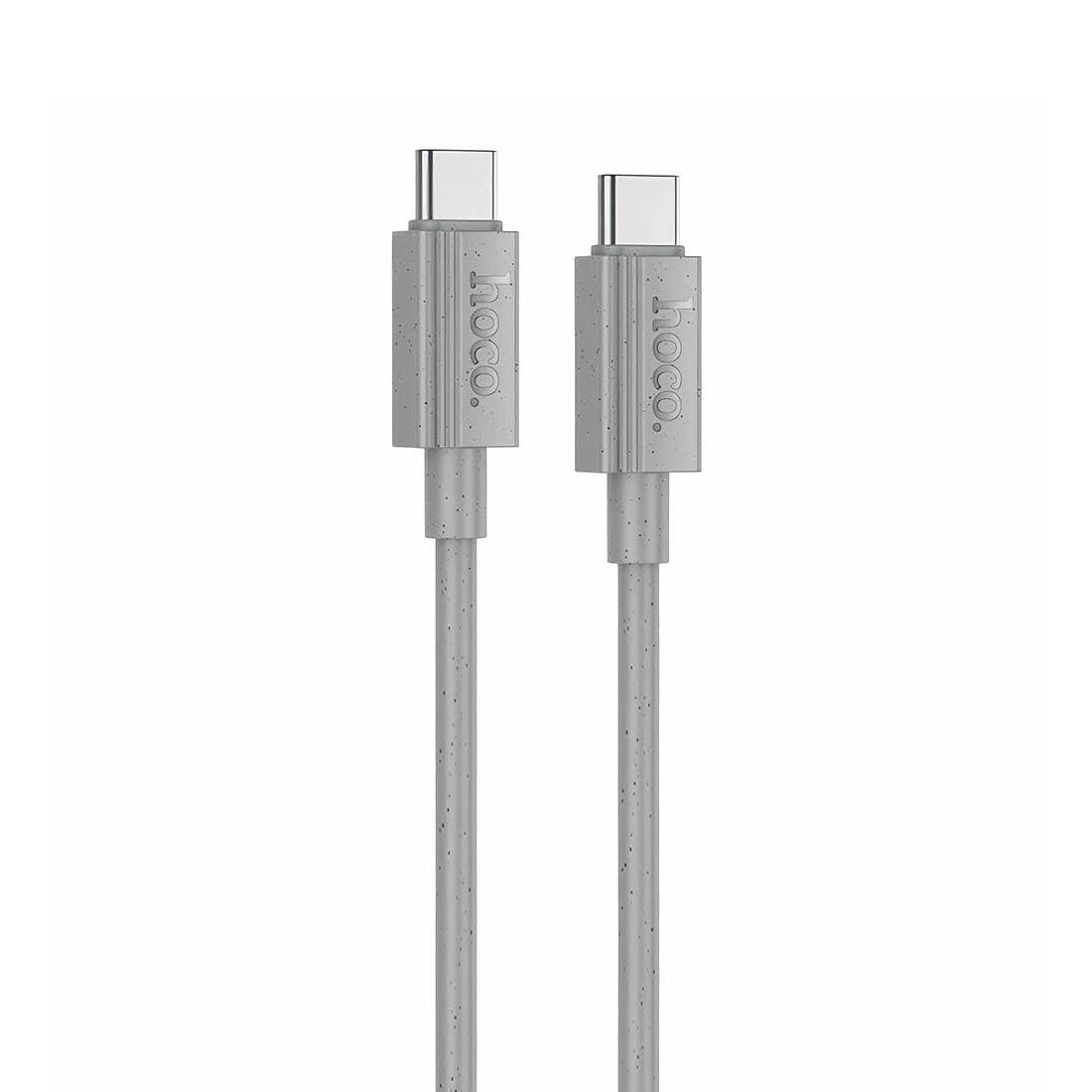 Кабель HOCO X107 Favor USB Type C на USB Type C, 60W, длина 1 метр, цвет серый Кабель HOCO X107 Favor USB Type C на USB Type C, 60W, длина 1 метр, цвет серый