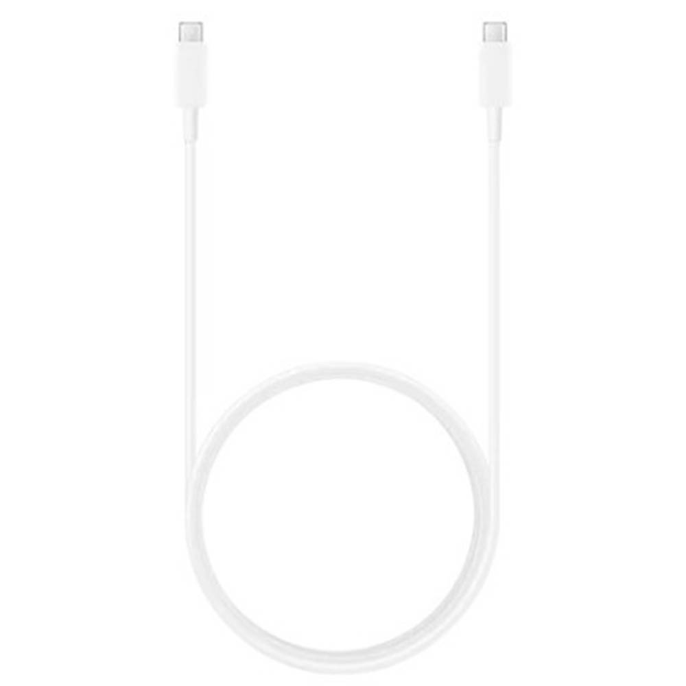 Кабель SAMSUNG (EP-DX510JWRGRU) USB Type C на USB Type C, 100W, 5A, длина 1.8 метра, цвет белый Кабель SAMSUNG (EP-DX510JWRGRU) USB Type C на USB Type C, 100W, 5A, длина 1.8 метра, цвет белый